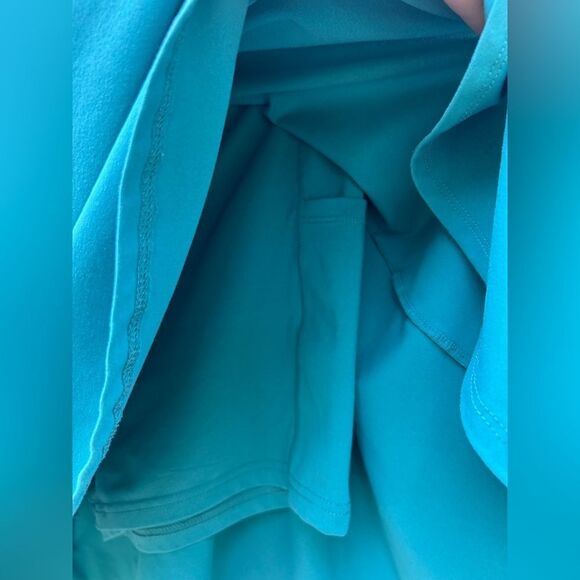 Fabletics Teal Flounce Tennis Skort - Picture 7 of 8